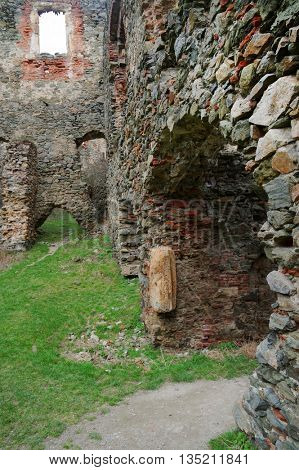 Soimos medieval fortress, Arad, Romania
