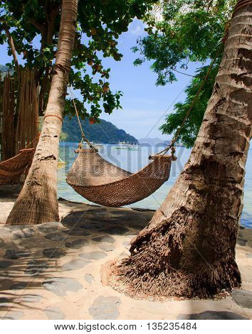 Landscape of tropical island. Coron island. Philippines.