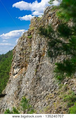 Mountain Ermak Near The Town Of Kungur, Perm Region, Russia