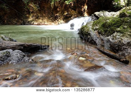 The Giam Village River, Kuching, Sarawak, Malaysia.