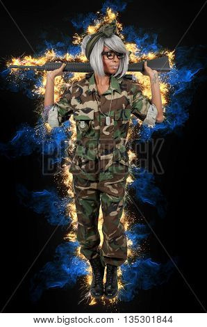 Woman Soldier