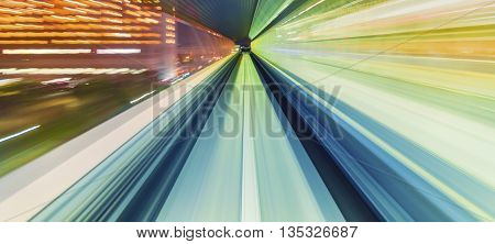 High Speed Technology Concept Via A Tokyo Monorail