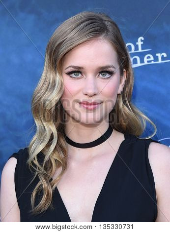 LOS ANGELES - JUN 15:  Elizabeth Lail arrives to the arrives to the Pretty Little Liars Season 7 Event  on June 15, 2016 in Hollywood, CA.                