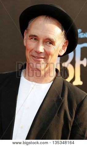 Mark Rylance at the Los Angeles premiere of 'BFG' held at the El Capitan Theatre in Hollywood, USA on June 21, 2016.