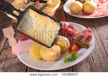 raclette,fondue
