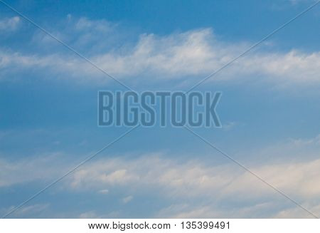 clouds in the blue sky,The vast blue sky and Clouds white fluffy at beautiful,