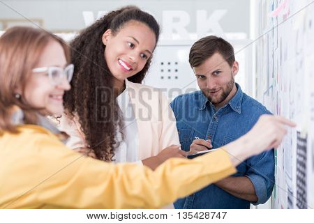 Assesing The Results Of Their Team's Work