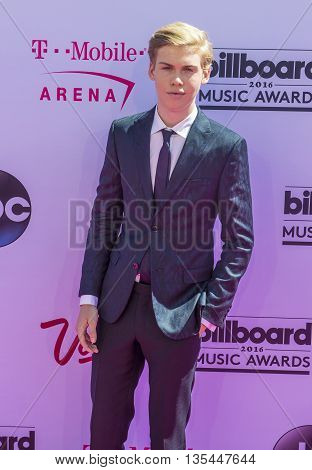 LAS VEGAS - MAY 22 : Actor Aidan Alexander attends the 2016 Billboard Music Awards at T-Mobile Arena on May 22 2016 in Las Vegas Nevada.