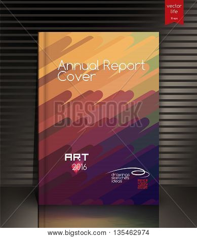 Creative cover. Annual report cover for the company's environmental, energy, and environmental organizations.