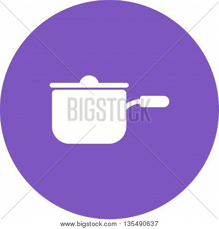 Sauce, pan, tomato icon vector image. Can also be used for kitchen. Suitable for use on web apps, mobile apps and print media.
