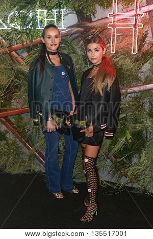 NEW YORK-JUNE 22: Sophie Bickley (L) and Charlotte Bickley attend the 2016 Coach And Friends Of The High Line Summer Party at The High Line on June 22, 2016 in New York City.