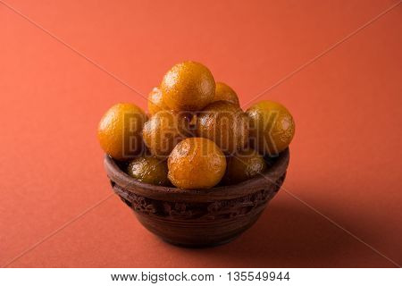 Gulab jamun, or gulaab jamun, is a milk-solids-based sweet mithai