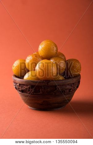 Gulab jamun, or gulaab jamun, is a milk-solids-based sweet mithai