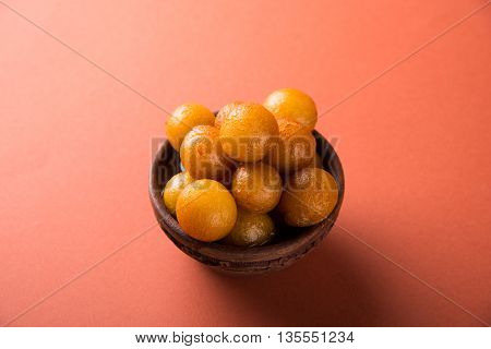 Gulab jamun, or gulaab jamun, is a milk-solids-based sweet mithai