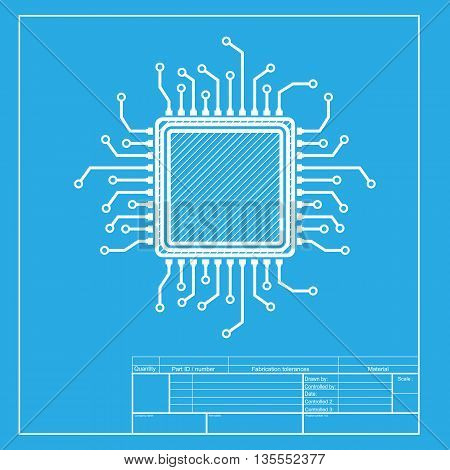 CPU Microprocessor Vector & Photo (Free Trial) | Bigstock