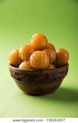 Gulab jamun, or gulaab jamun, is a milk-solids-based sweet mithai
