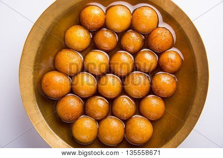 Gulab jamun, or gulaab jamun, is a milk-solids-based sweet mithai
