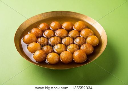 Gulab jamun, or gulaab jamun, is a milk-solids-based sweet mithai