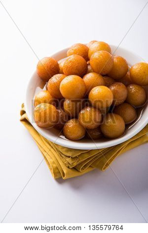 Gulab jamun, or gulaab jamun, is a milk-solids-based sweet mithai
