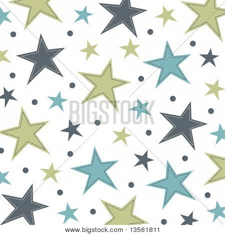 Disegno di stelle sfondo vettoriale