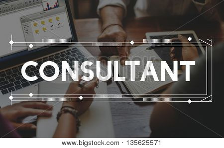 Consult Consultant Consulting Advice Help Concept
