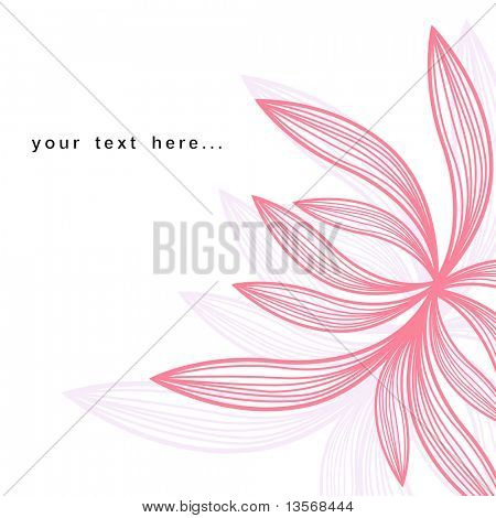 vector flor fundo