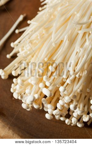 Raw Organic Enoki Mushrooms