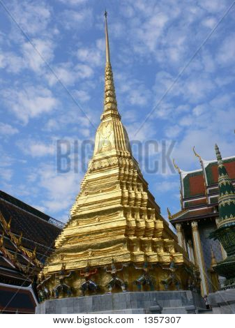 Stupa Royal Palace Bangkok Tajlandia