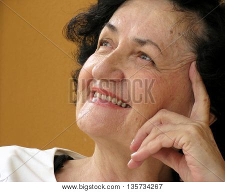 smiling ladt
