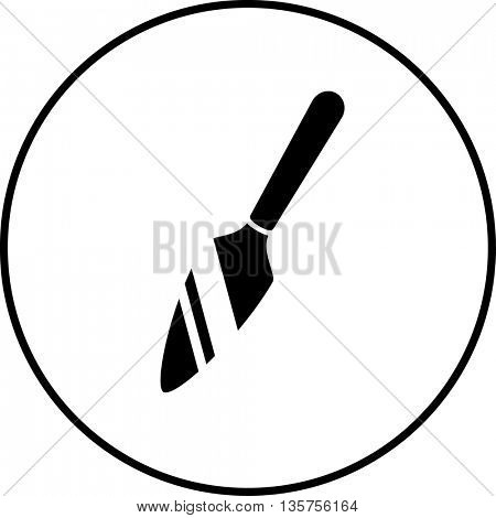 cake and pie server utensil symbol