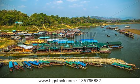 Sangkhlaburi  is an area in the north-west of Kanchanaburi Province, close to Myanmar.
