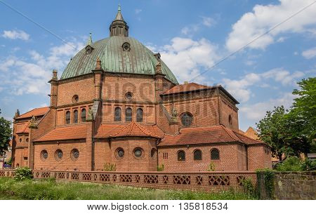 St. Augustinus Church In The Center Of Nordhorn
