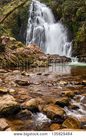 A circular path that is accessed Waterfall Xorroxin