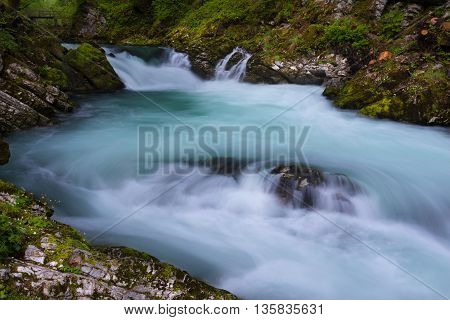 Soteska Vintgar In The River Radovna