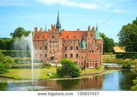 Egeskov Slot In Denmark