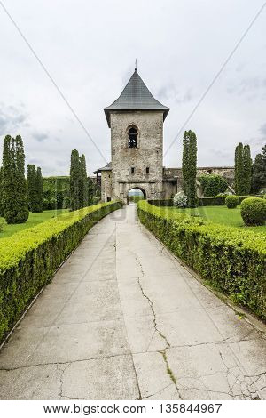 Cetatuia monastery is located on top of Cetatuia Hill of the old Moldavian capital, the monastery was built by Prince Gheorghe Duca in the 17th century.