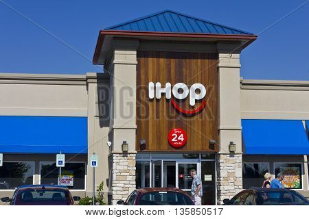 Indianapolis - Circa June 2016: International House of Pancakes. IHOP is a Restaurant Chain Offering a Variety of Breakfast and Dinner Meals I