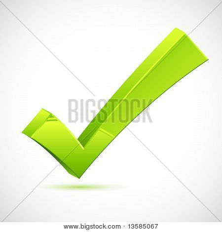 Yeşil onay işareti