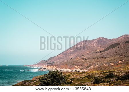 Oceanview From California Coast, United States