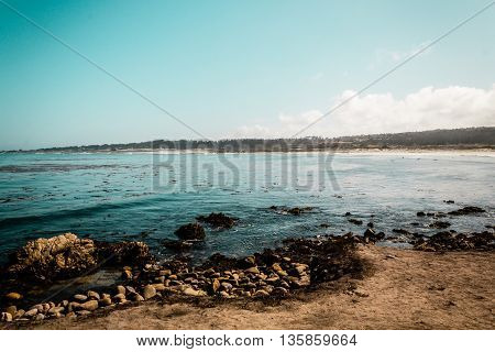 Oceanview From California Coast, United States