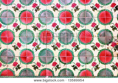 Retro Nyonya csempe