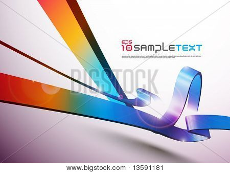 Színes vektor csíkos dizájn