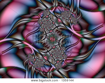  Płynącej z bieżącym Fractal