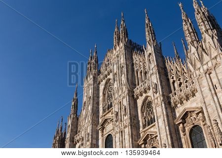 Duomo Cathedral Of Milan Italy