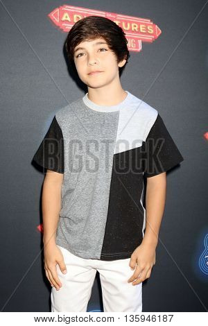 LOS ANGELES - JUN 23:  Bryce Gheisar at the 100th DCOM Adventures In Babysitting LA Premiere Screening at the Directors Guild of America on June 23, 2016 in Los Angeles, CA