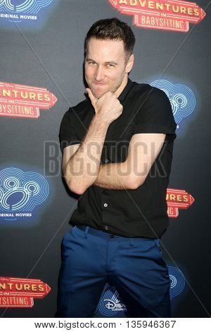 LOS ANGELES - JUN 23:  Christopher Scott at the 100th DCOM Adventures In Babysitting LA Premiere Screening at the Directors Guild of America on June 23, 2016 in Los Angeles, CA