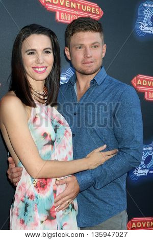 LOS ANGELES - JUN 23:  Christy Carlson Romano, Brendan Rooney at the 100th DCOM Adventures In Babysitting LA Premiere Screening at the Directors Guild of America on June 23, 2016 in Los Angeles, CA
