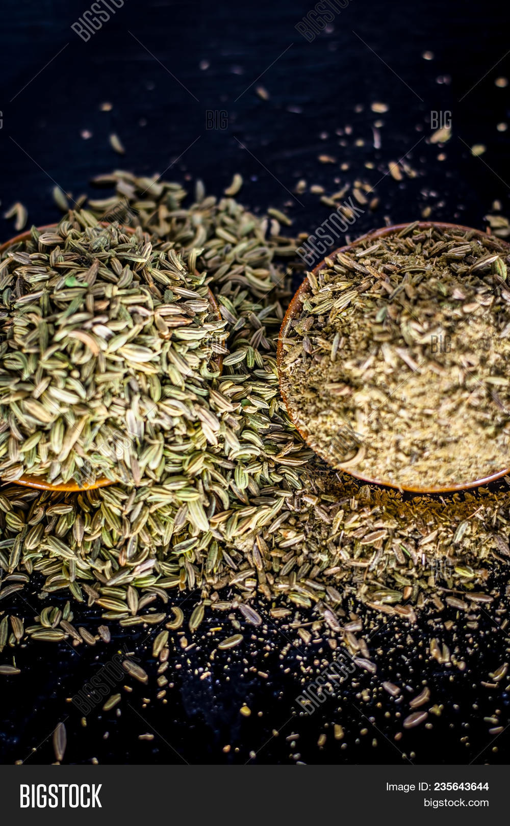 Close Raw Dried Fennel Image & Photo (Free Trial) Bigstock