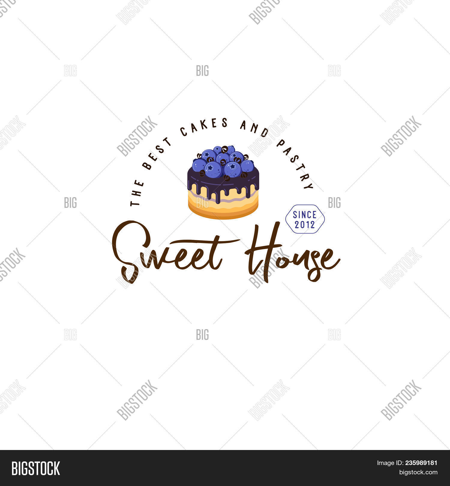 Sweet House Logo. Vector & Photo (Free Trial) Bigstock