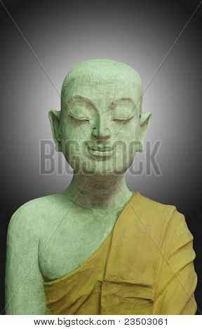 Buddism mnich mír